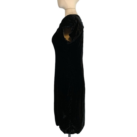Vintage Jessica Howard Velvet Midi Dress Size Medium - Picture 3 of 9